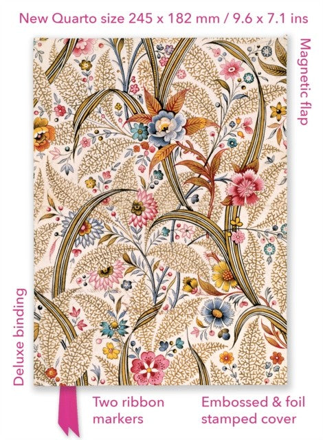 Notesbog Quarto William Kilburn: Marble End Paper