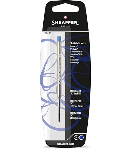 Sheaffer ballpoint "K" refill Blå M