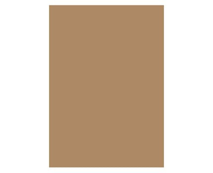 Papir A4 130g 50ark, Medium brown