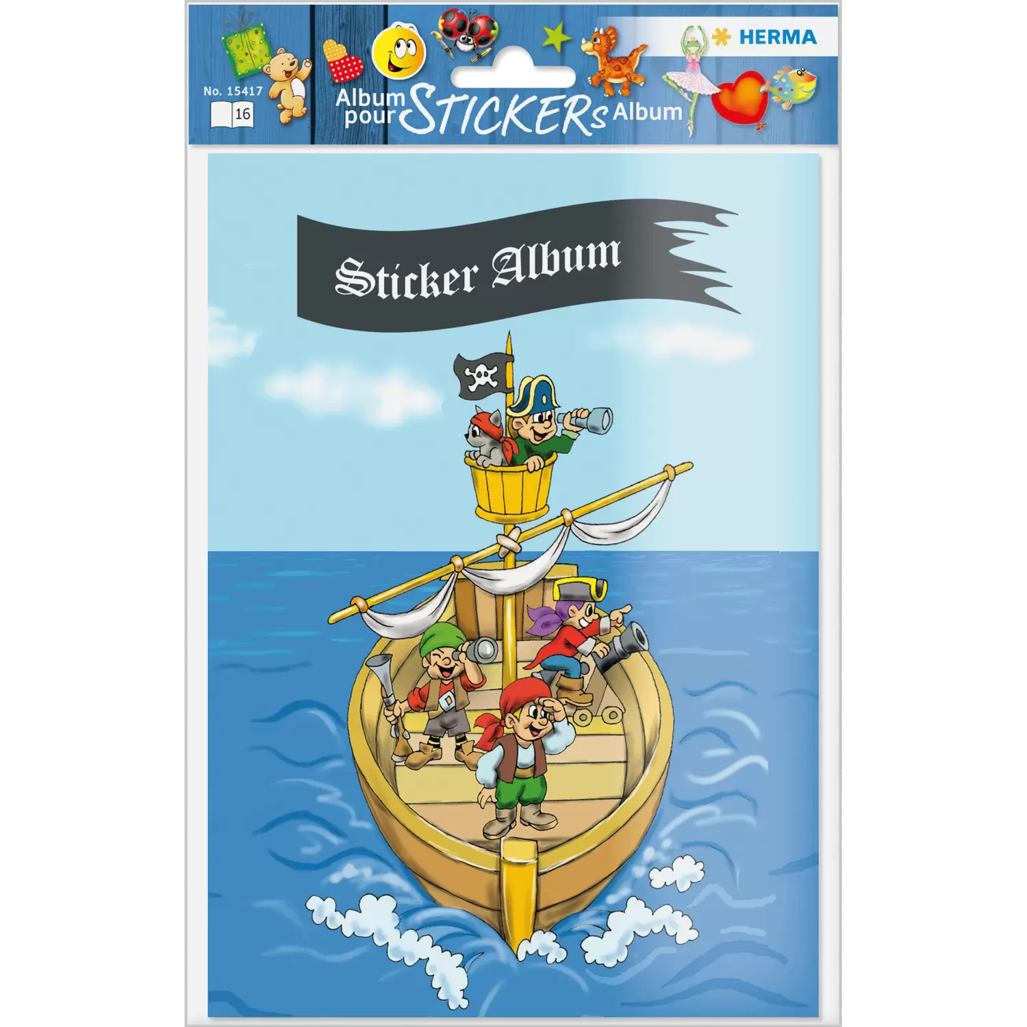 Herma - stickers album pirat adventure A5