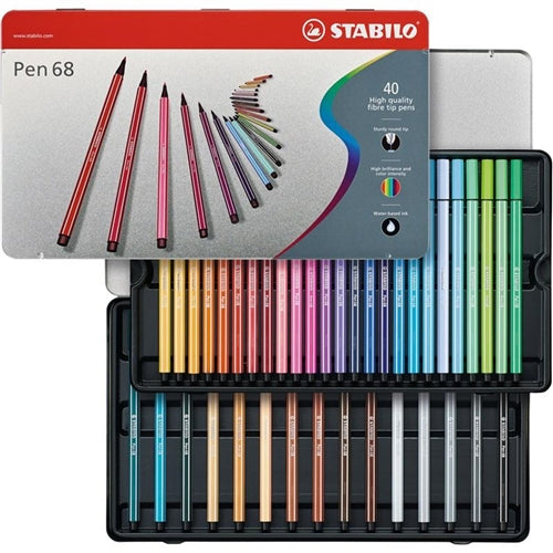 STABILO Pen 68 Sæt. 40 stk