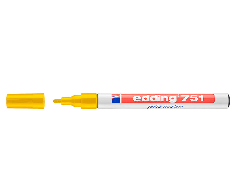 Edding 751 - Paint Marker 1-2 mm - Gul