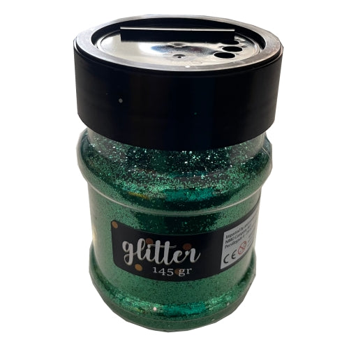 Grøn Glitter 145g