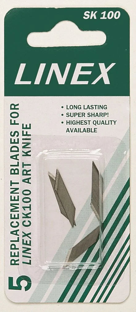 Linex - Knivblade SK100 4mm 5 stk
