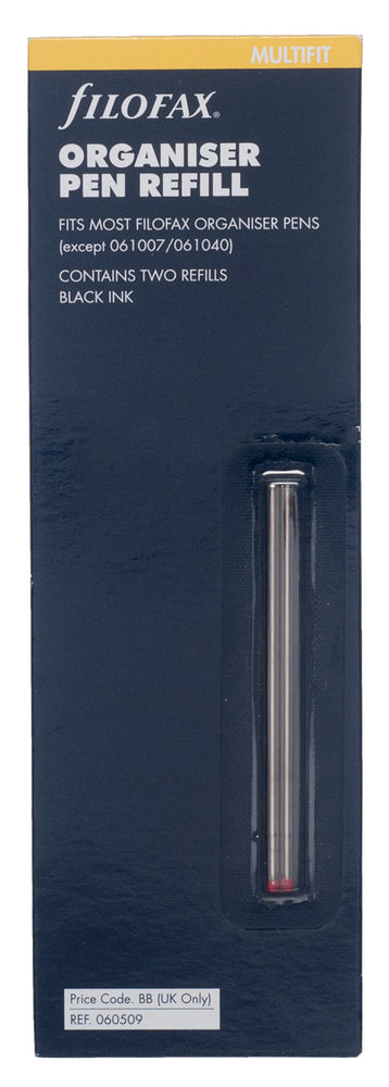 Filofax - Refill Mini Sort 2 stk