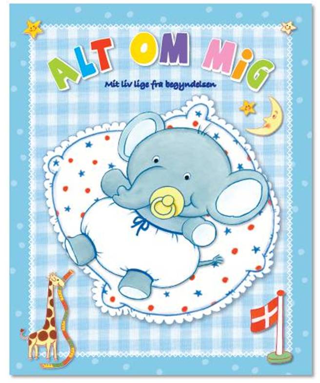 Alt om mig - Mit liv lige fra begyndelsen (Lyseblå)