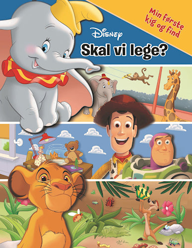 Disney - Skal vi lege? Min første kig og find