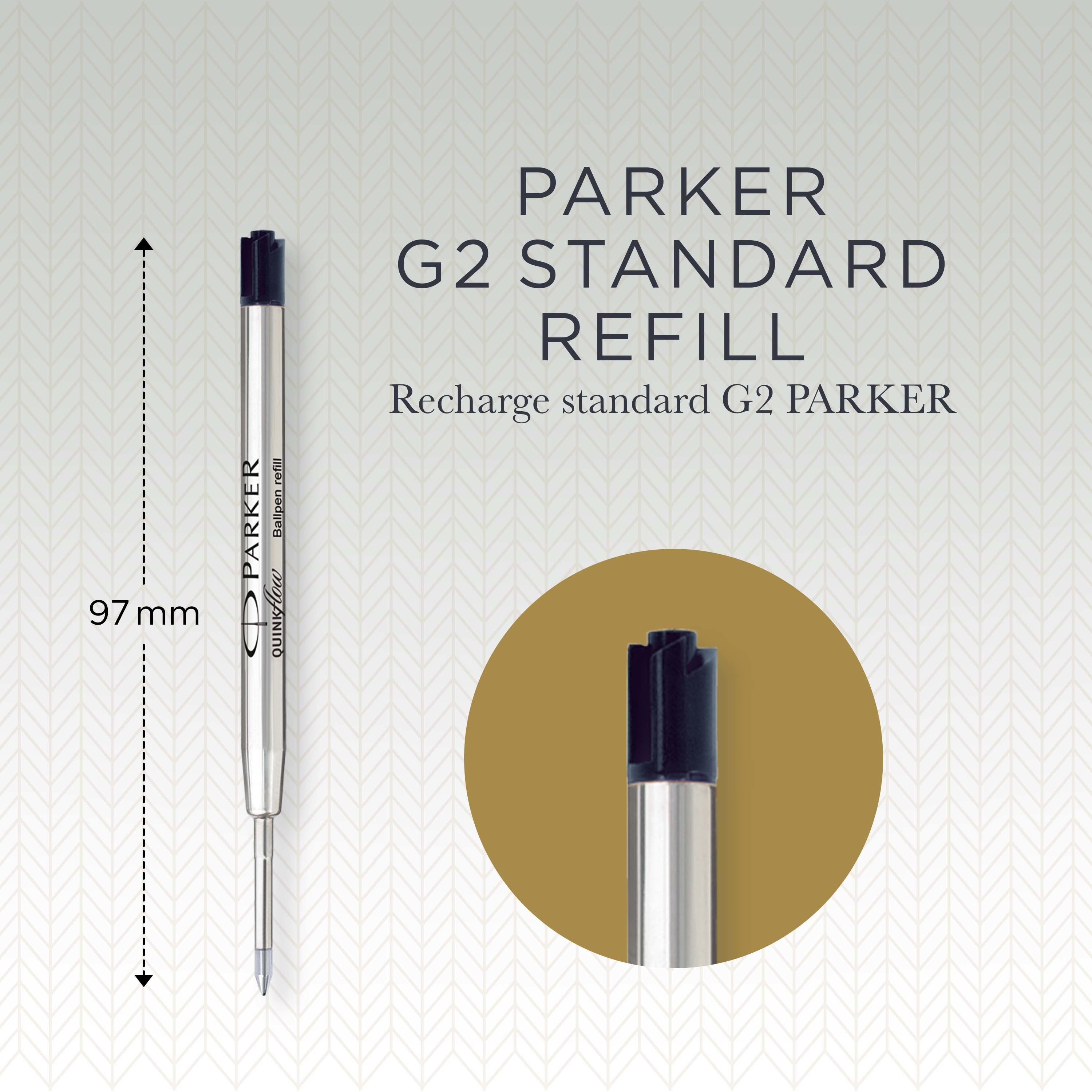 Parker Quink Flow KP F Sort Blister