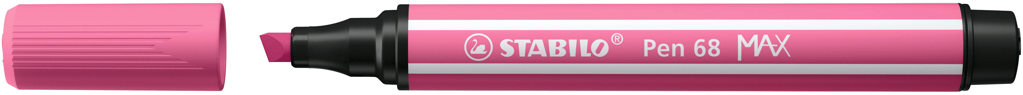STABILO Pen 68 MAX – Premium Tuschpen med Kilespids – Vandbaseret