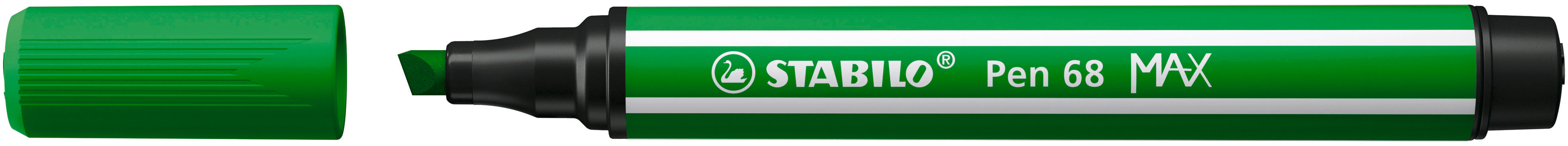 STABILO Pen 68 MAX – Premium Tuschpen med Kilespids – Vandbaseret