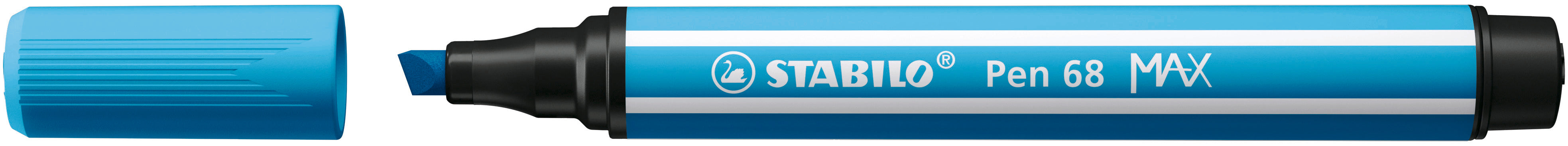 STABILO Pen 68 MAX – Premium Tuschpen med Kilespids – Vandbaseret