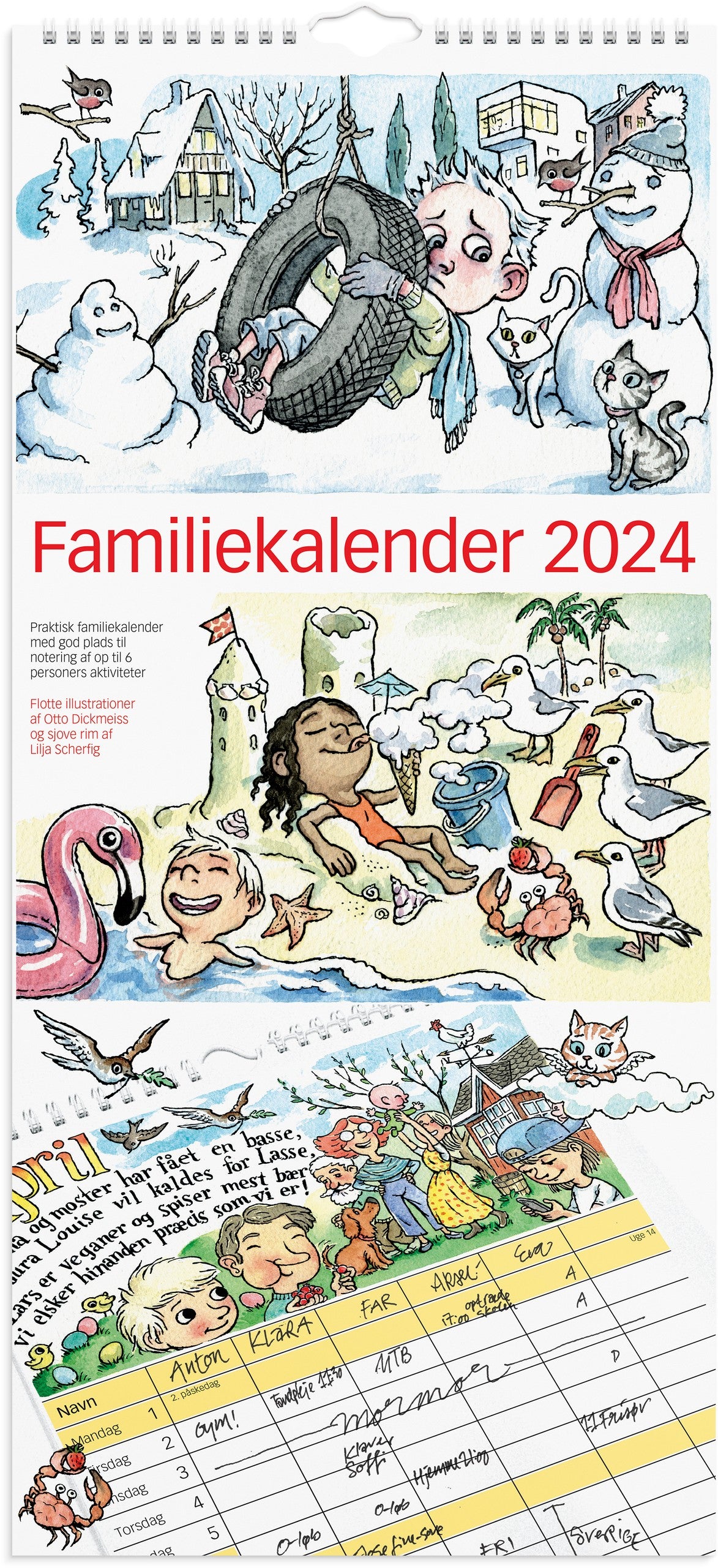 Familiekalender Otto Dickmeiss 2024