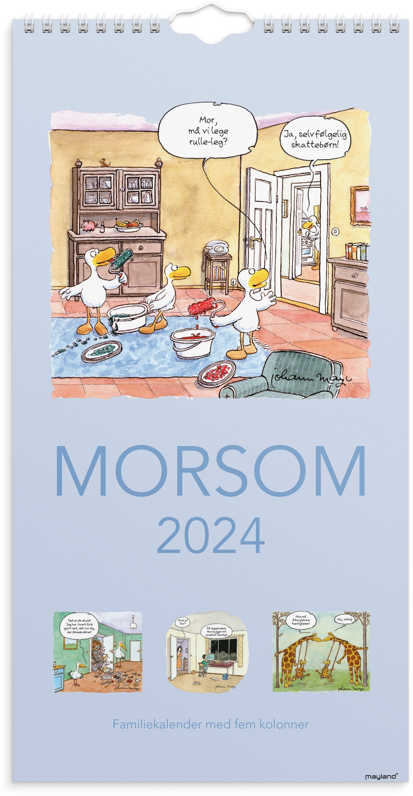 Familiekalender Morsom 2024