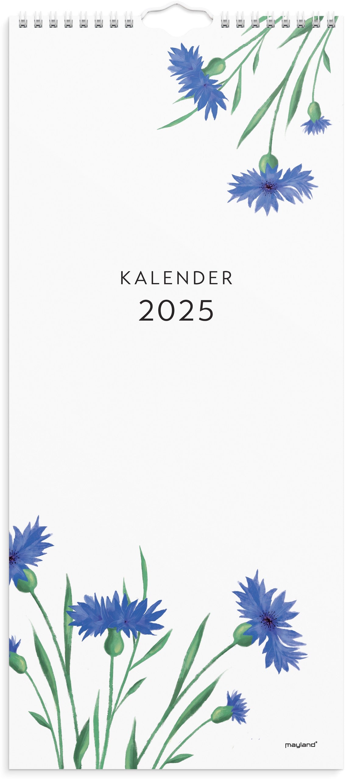 Vægkalender Blomster 2025