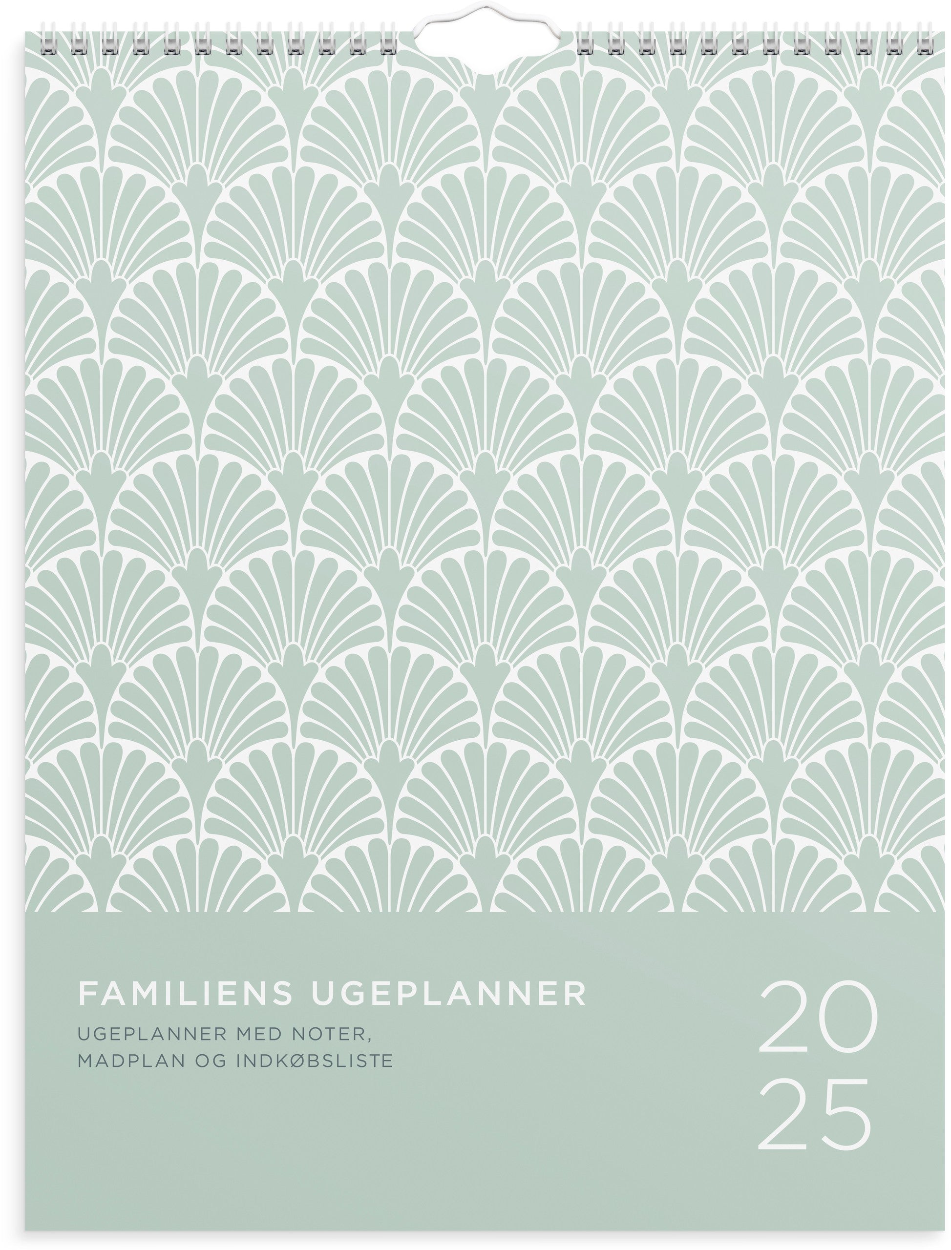 Familiekalender Ugeplan m. lister 2025