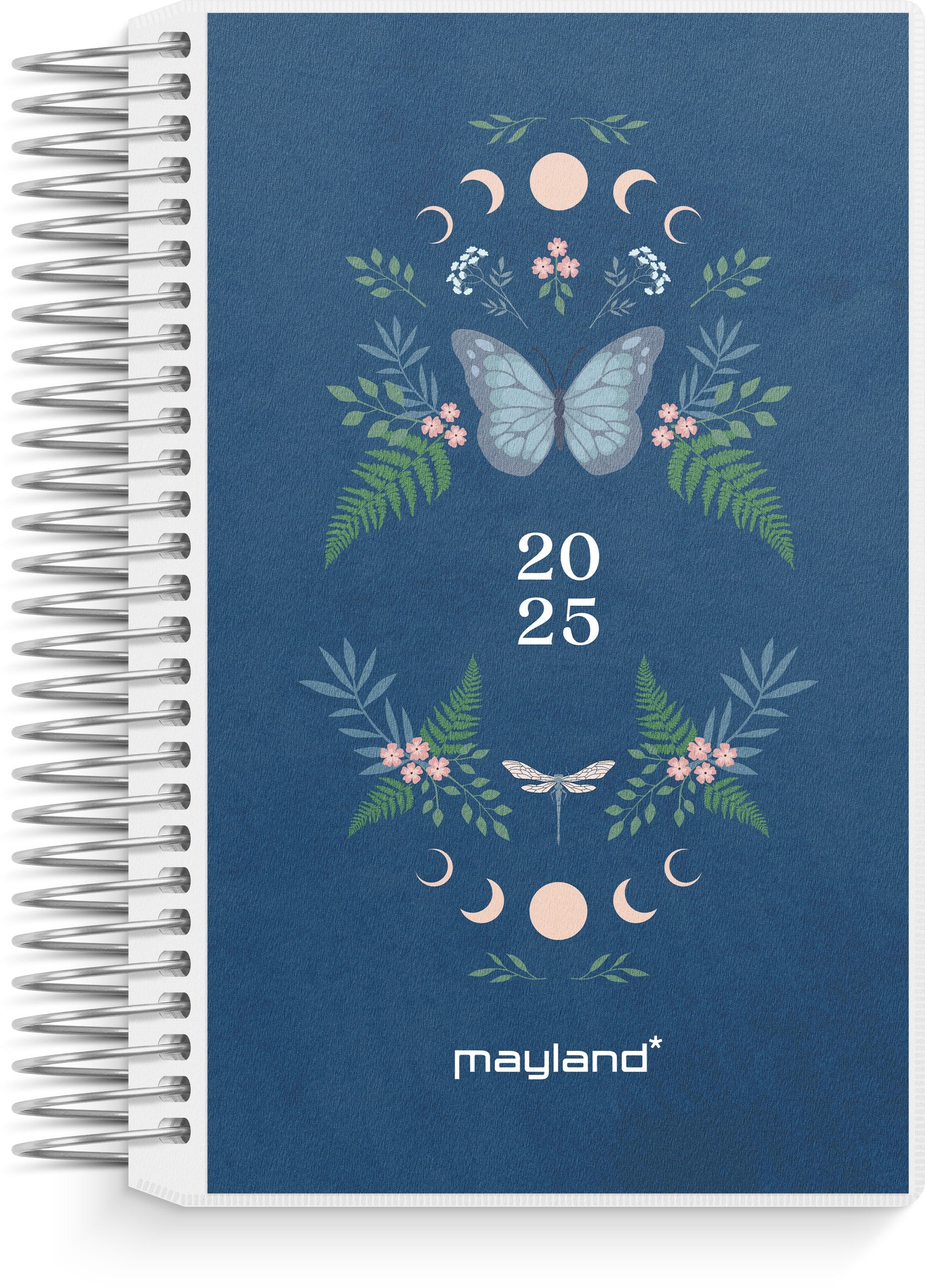 Mini dagkalender m/4 illu. PP plast 2025