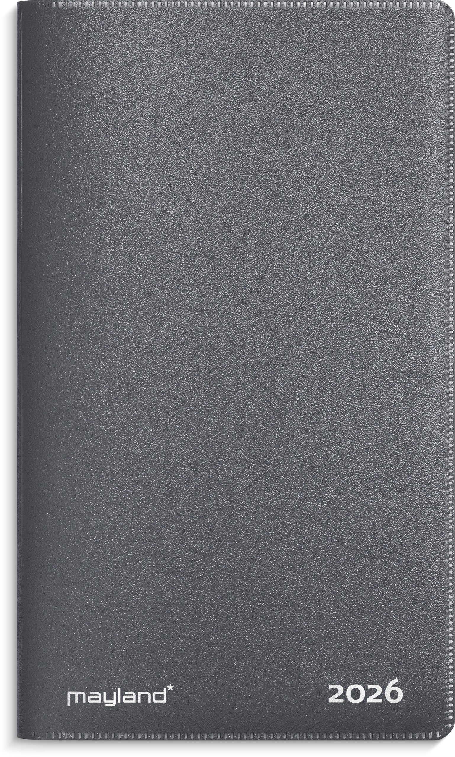 Index Planner mini mørkegrå PP-plast 2026