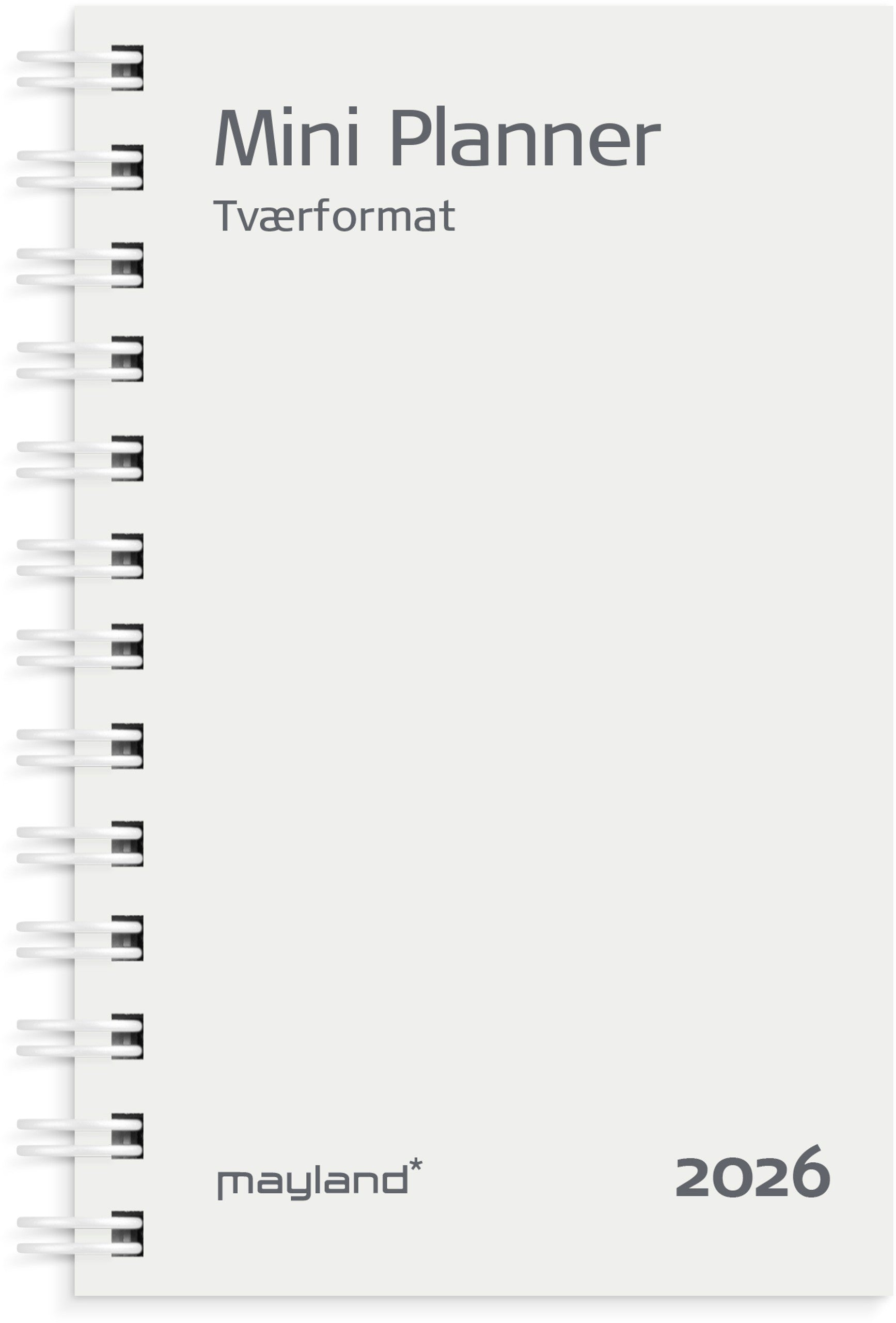 Mini Planner ugekalender REFILL 2026