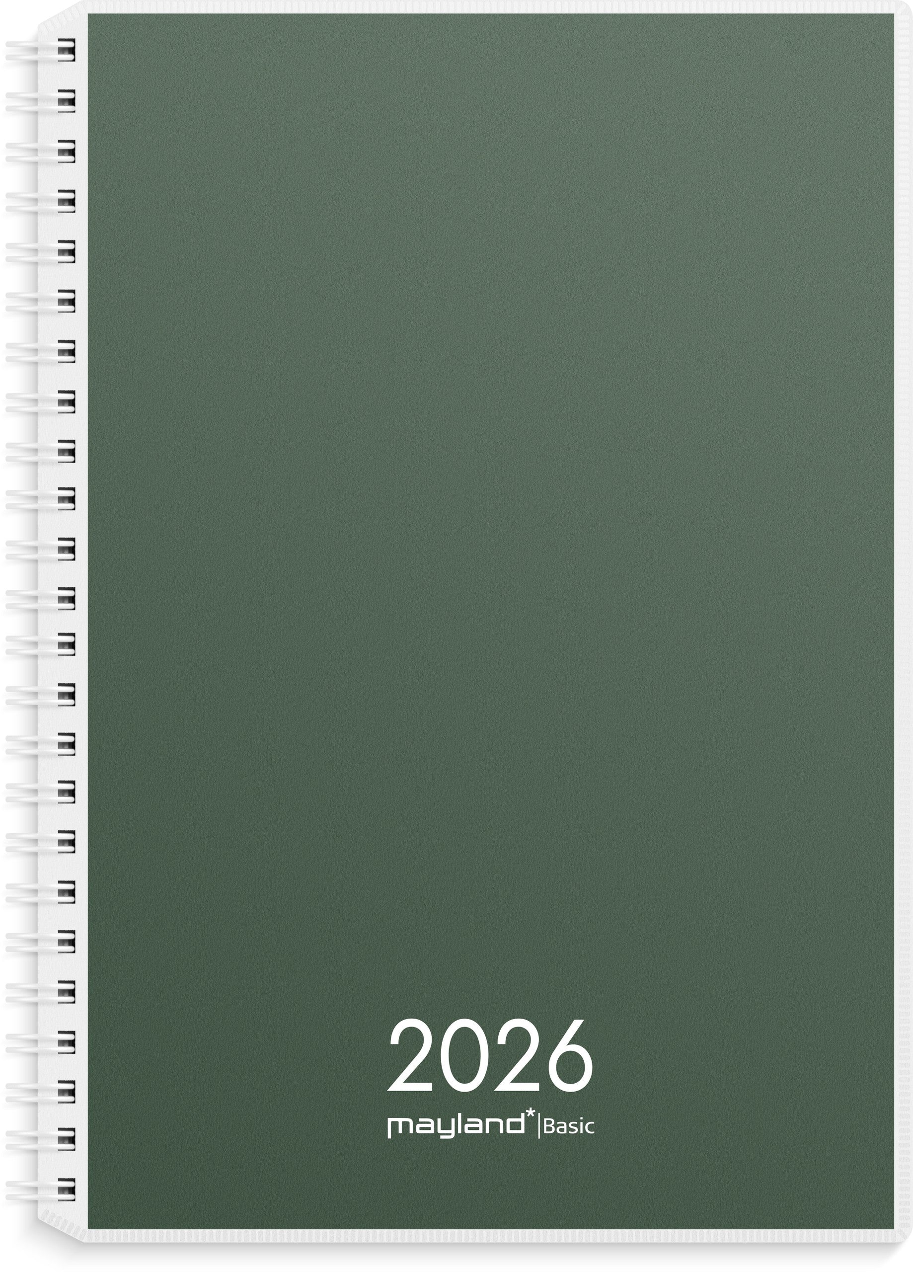 Basic ugekalender A5 PP-plast 2026