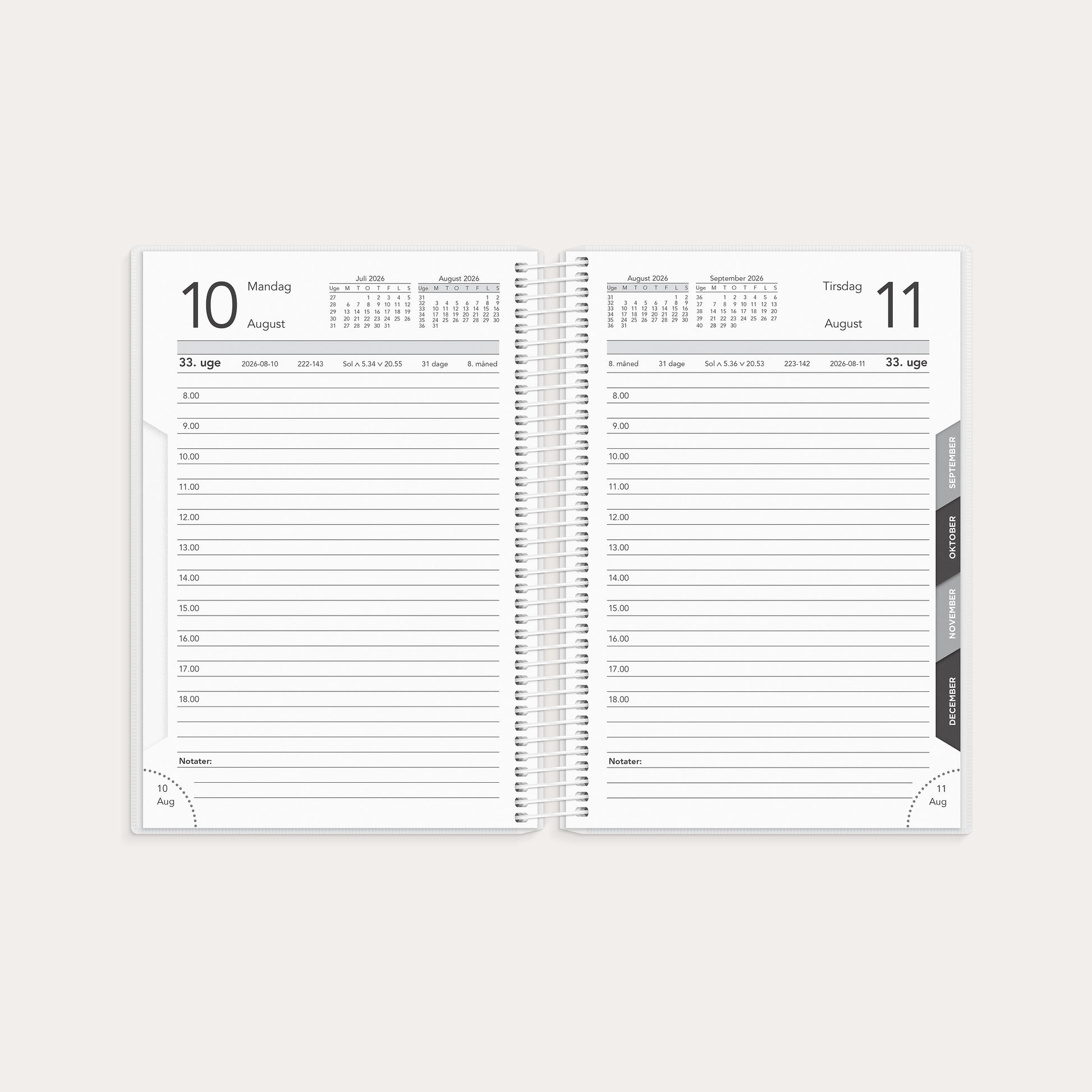 Studie Basic Stor dagkalender 2026/2027