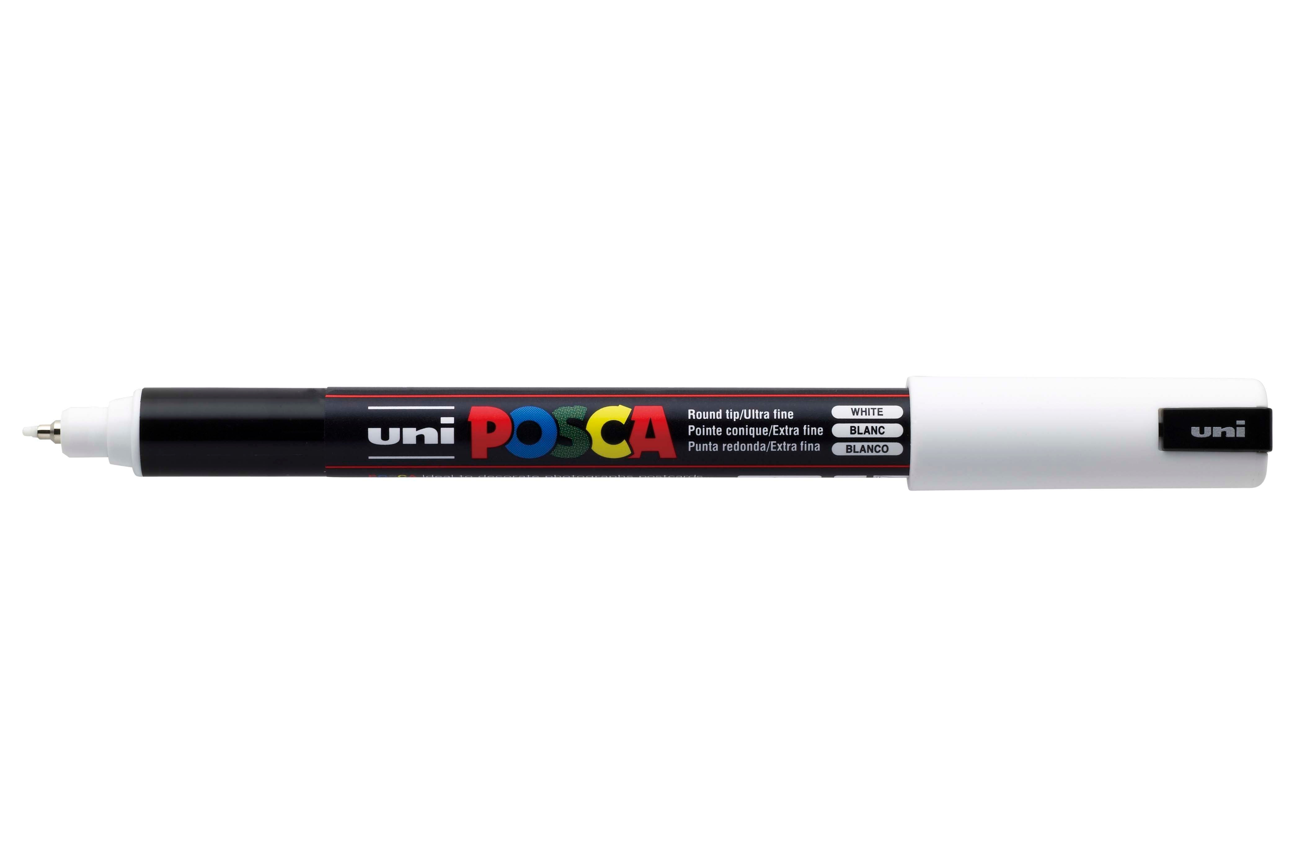 POSCA PC-1MR – Vandbaseret POSCA Tusch med Ekstra Fin Nålespids (0.7 mm)