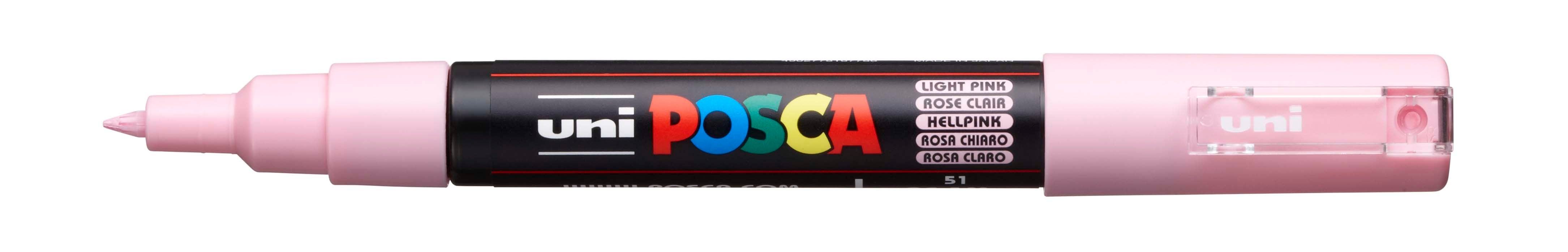 POSCA PC-1MC – Vandbaseret POSCA Tusch med Ekstra Fin Spids (0.7 mm)