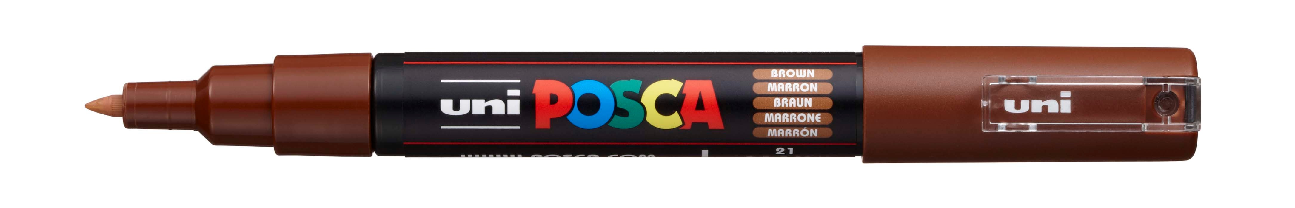 POSCA PC-1MC – Vandbaseret POSCA Tusch med Ekstra Fin Spids (0.7 mm)