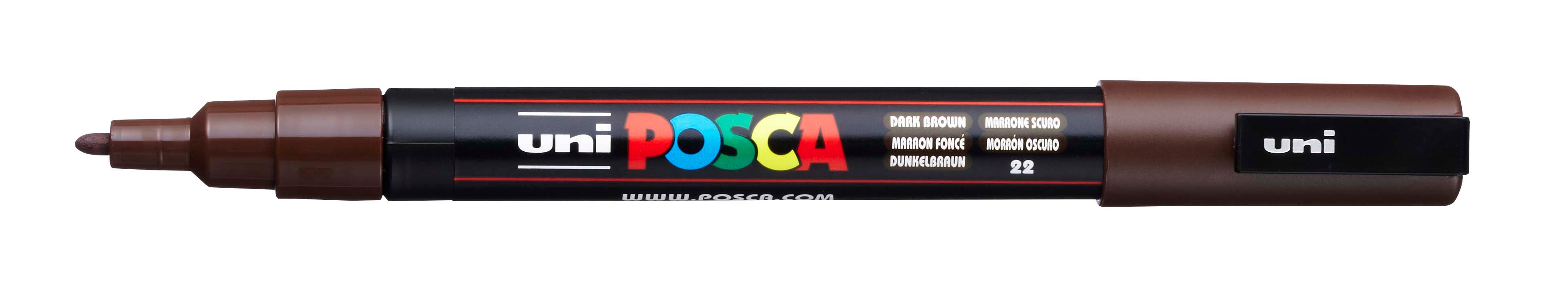 POSCA PC-3M – Vandbaseret POSCA Tusch med Fin Spids (0.9–1.3 mm)