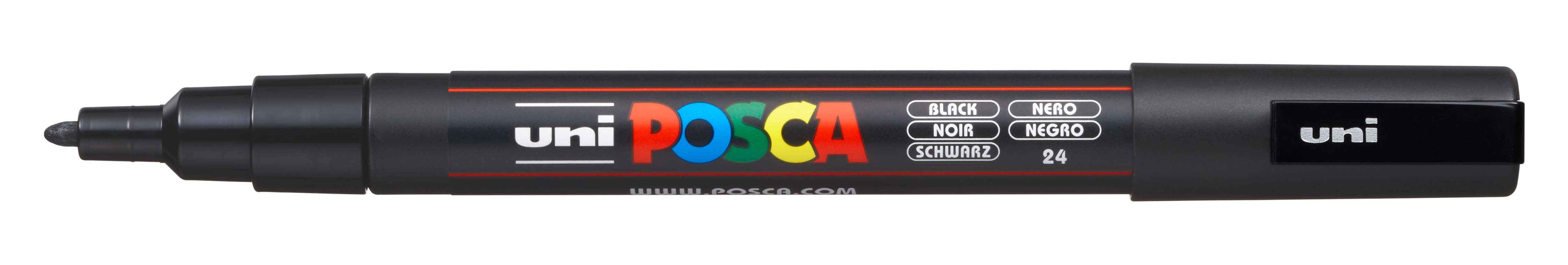 POSCA PC-3M – Vandbaseret POSCA Tusch med Fin Spids (0.9–1.3 mm)