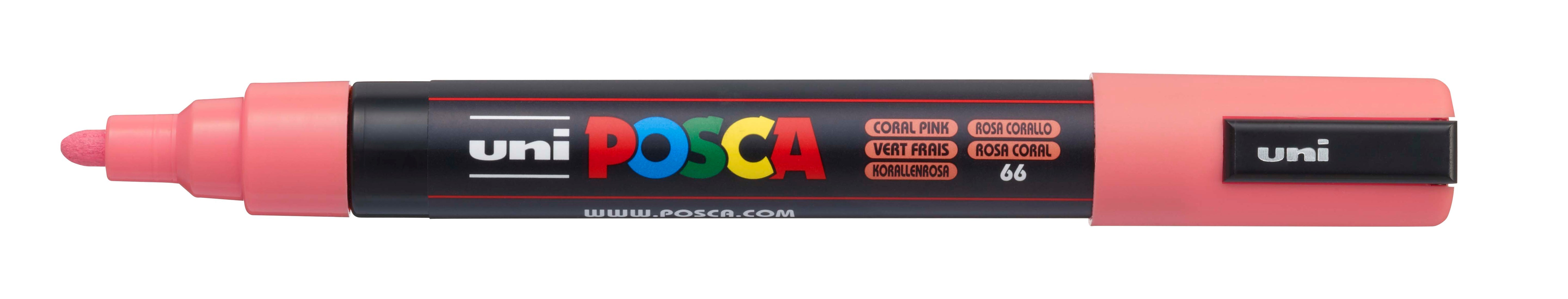 POSCA PC-5M – Vandbaseret POSCA Tusch med Mellem Spids (1.8–2.5 mm)