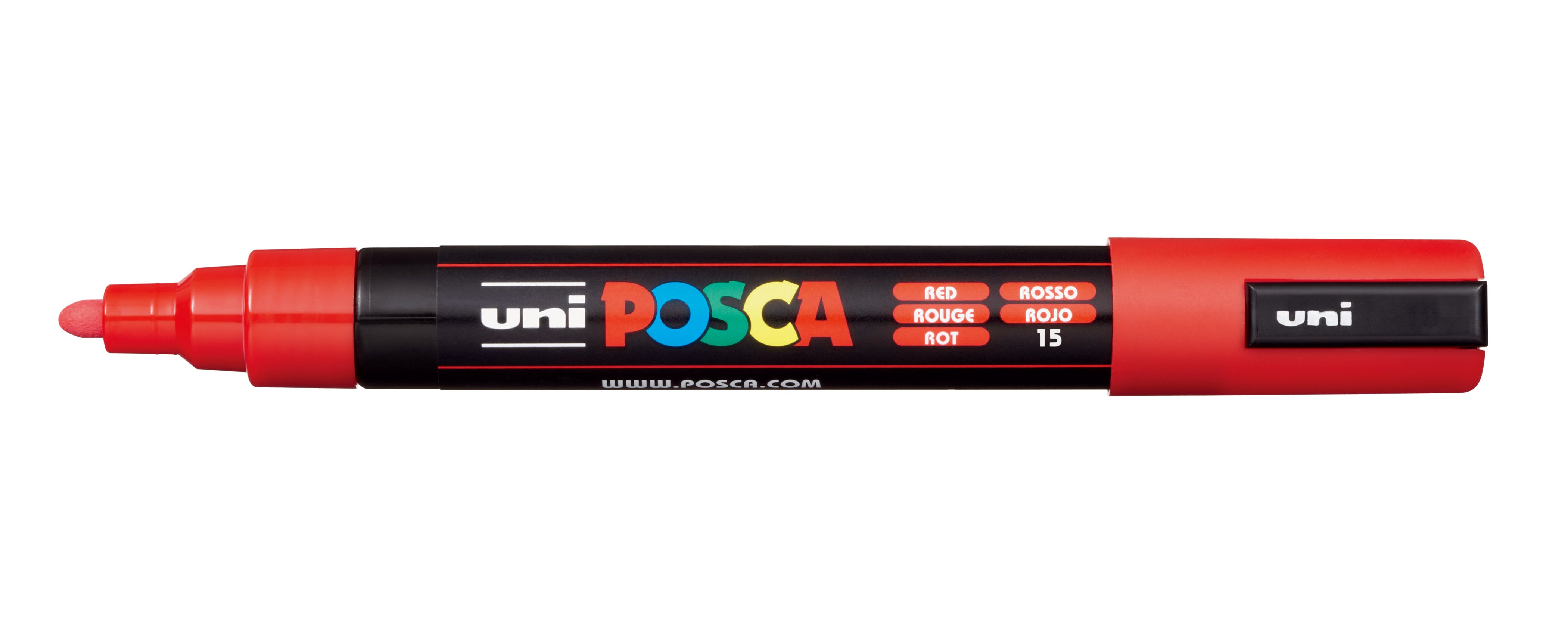 POSCA PC-5M – Vandbaseret POSCA Tusch med Mellem Spids (1.8–2.5 mm)