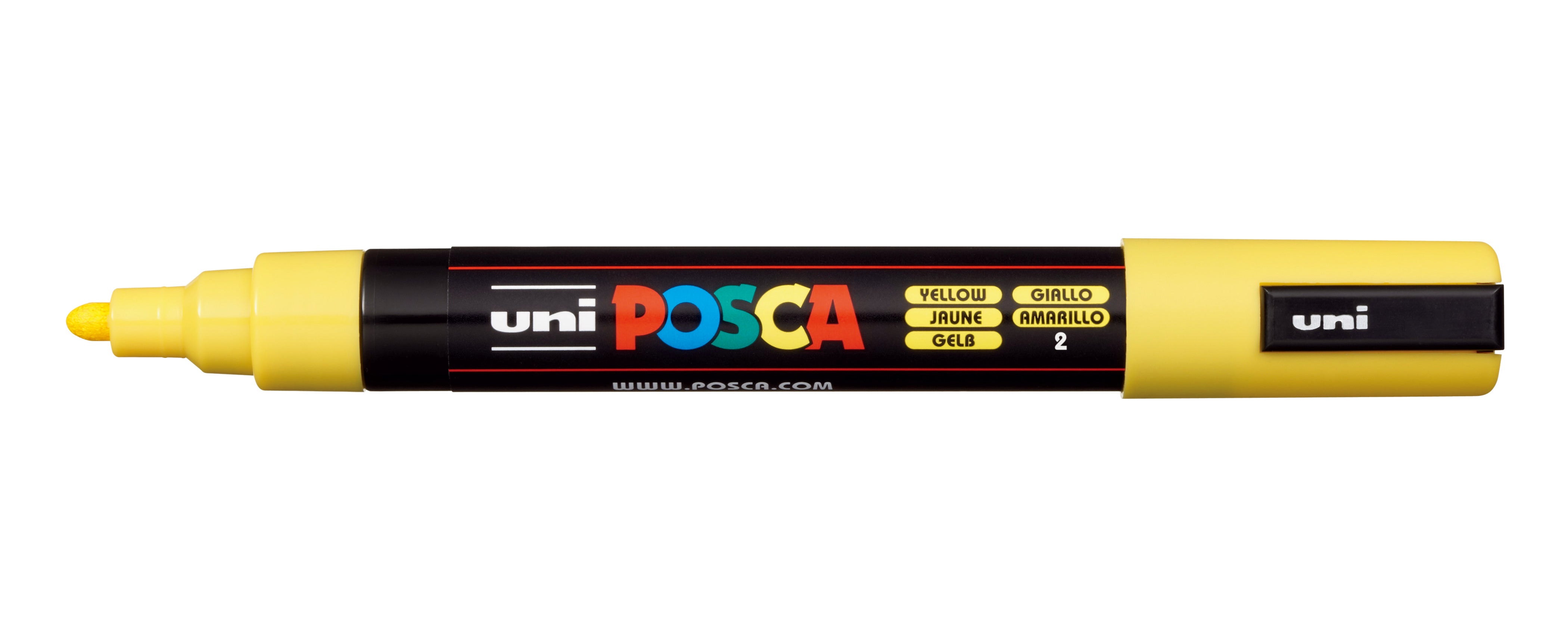 POSCA PC-5M – Vandbaseret POSCA Tusch med Mellem Spids (1.8–2.5 mm)