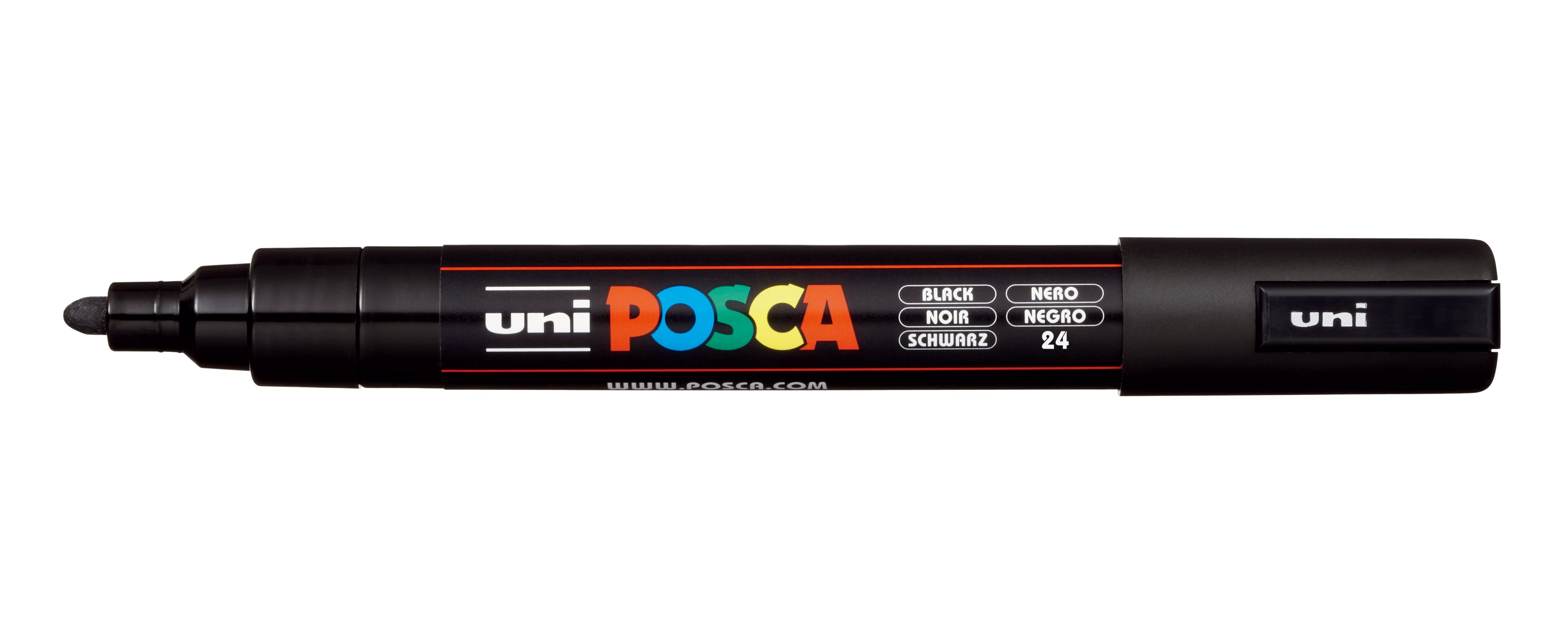 POSCA PC-5M – Vandbaseret POSCA Tusch med Mellem Spids (1.8–2.5 mm)
