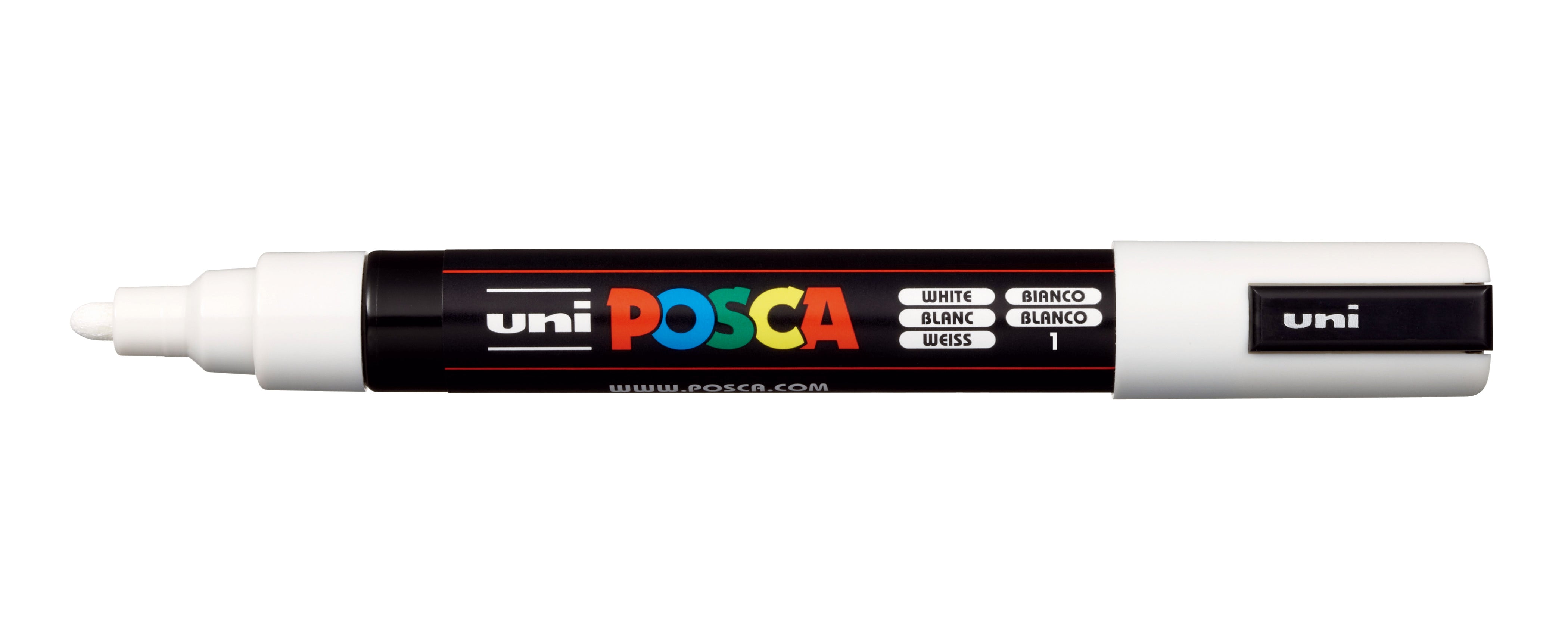 POSCA PC-5M – Vandbaseret POSCA Tusch med Mellem Spids (1.8–2.5 mm)