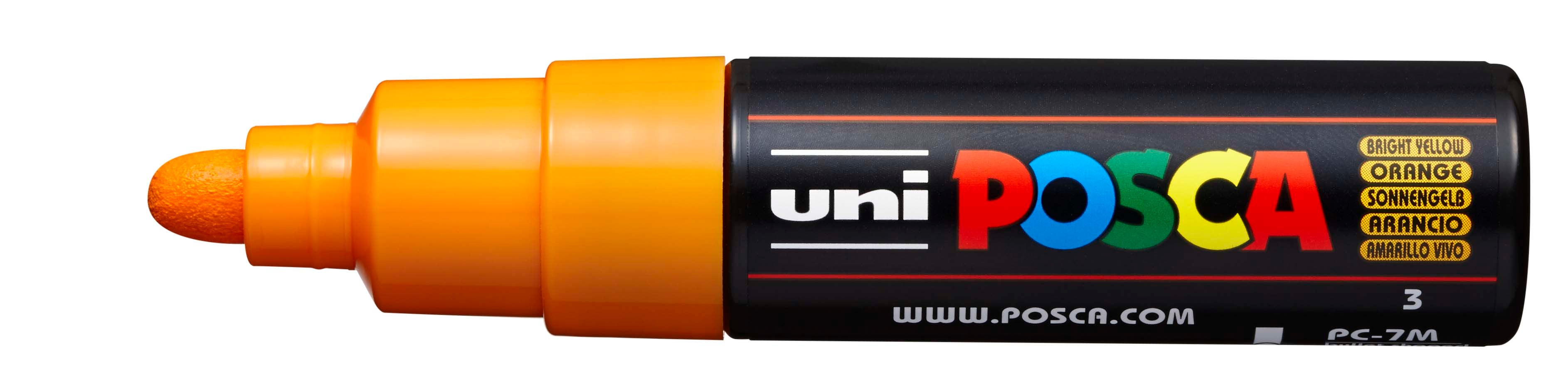 POSCA PC-7M – Vandbaseret POSCA Tusch med Bred Rund Spids (4.5–5.5 mm)
