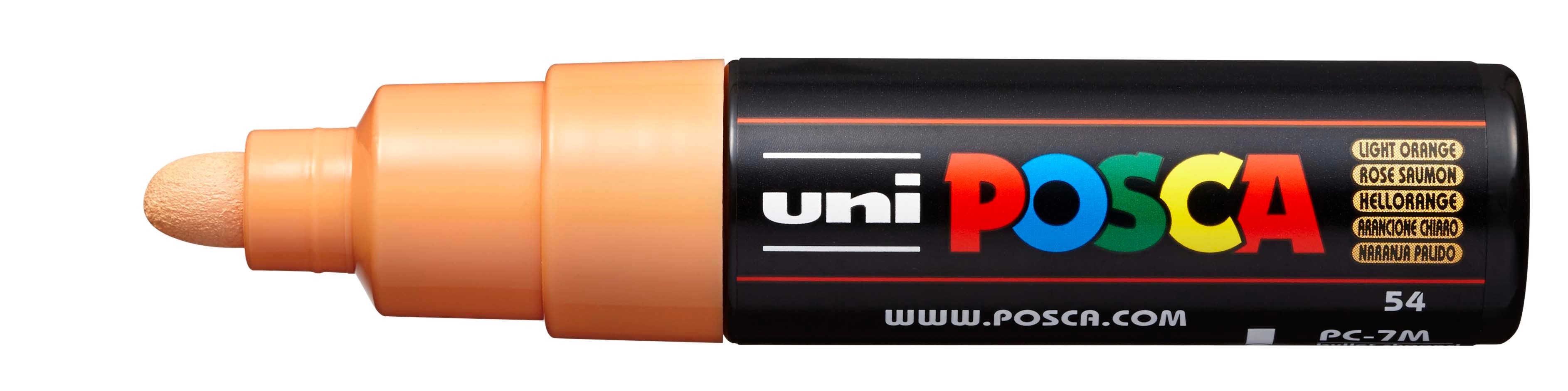 POSCA PC-7M – Vandbaseret POSCA Tusch med Bred Rund Spids (4.5–5.5 mm)