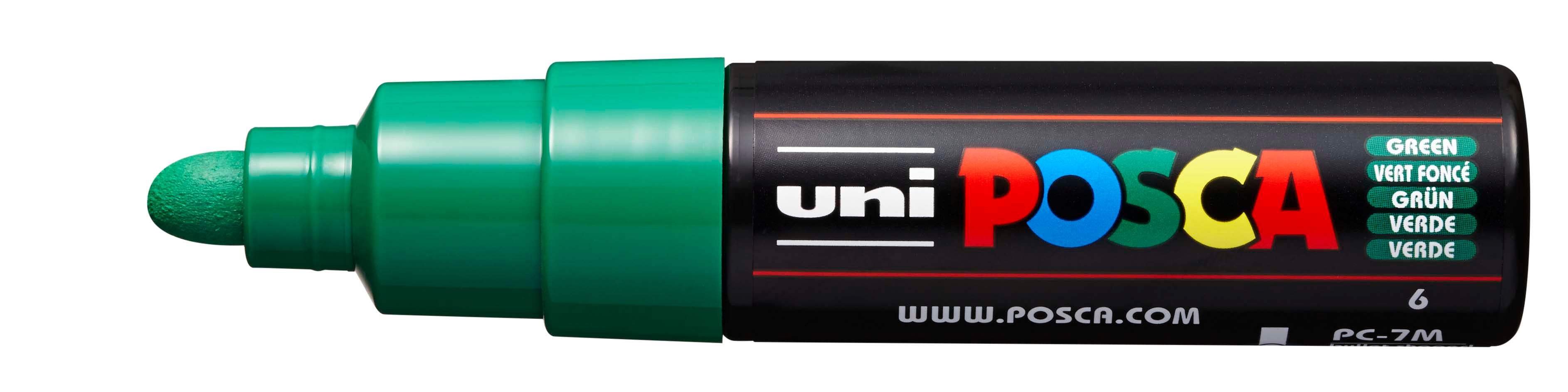 POSCA PC-7M – Vandbaseret POSCA Tusch med Bred Rund Spids (4.5–5.5 mm)