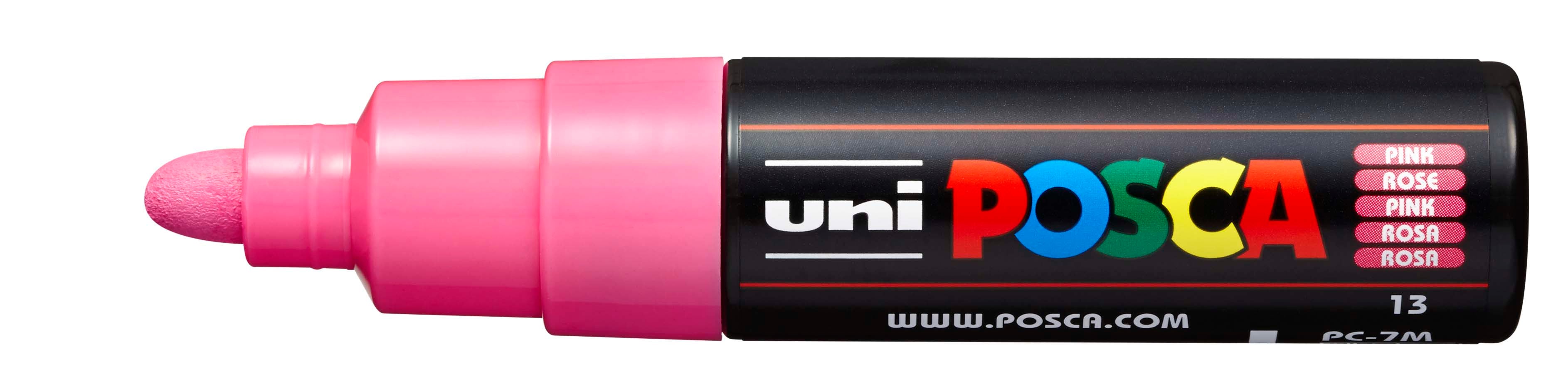 POSCA PC-7M – Vandbaseret POSCA Tusch med Bred Rund Spids (4.5–5.5 mm)