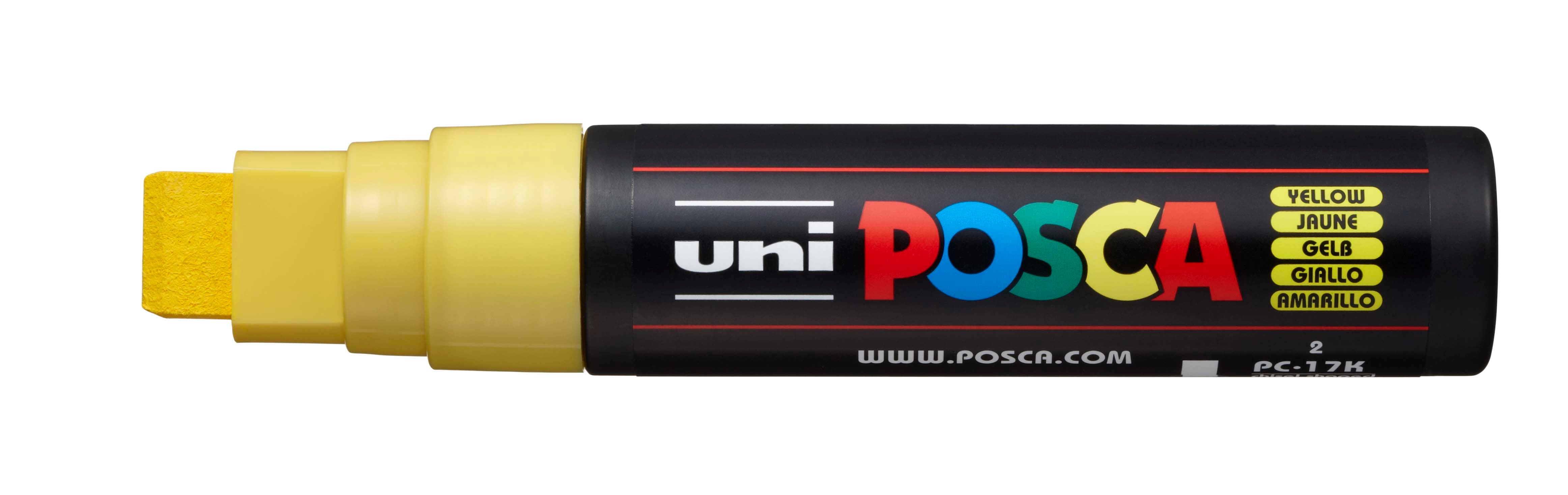 POSCA PC-17K – Vandbaseret POSCA Tusch med Ekstra Bred Spids (15 mm)