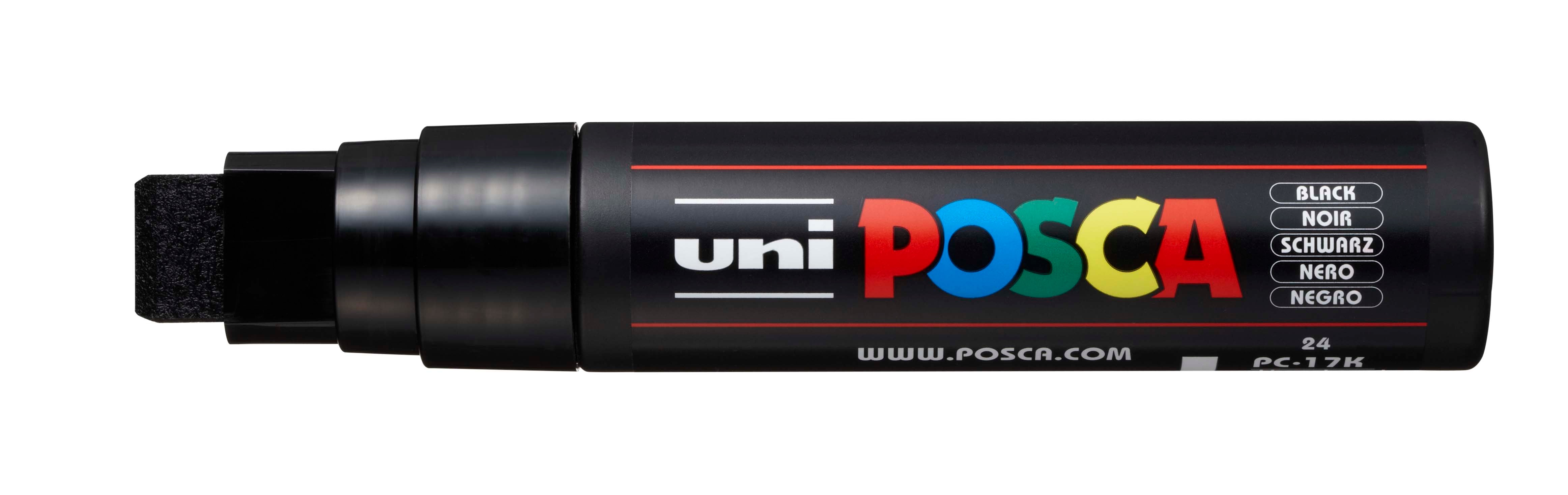 POSCA PC-17K – Vandbaseret POSCA Tusch med Ekstra Bred Spids (15 mm)