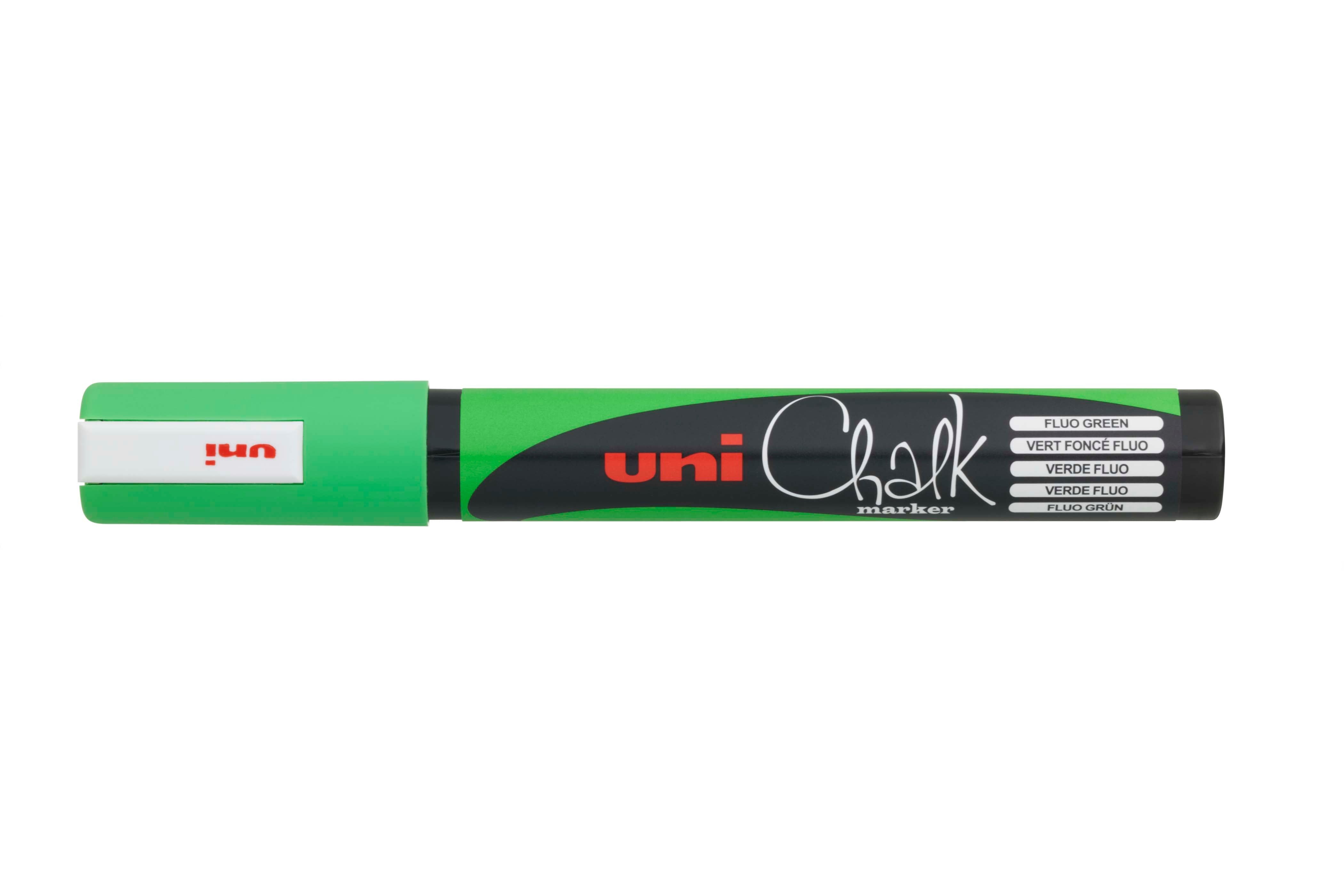 Uni Chalk Marker 5M – Vandfast Kridttusch (1,8–2,5 mm) til Tavler, Vinduer og Glas