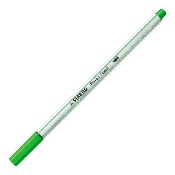STABILO Pen 68 Brush – Premium Brushpen til Kreativ Tegning og Lettering