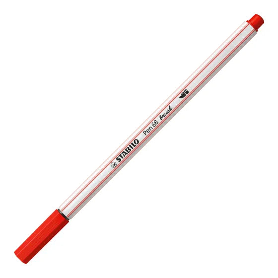 STABILO Pen 68 Brush – Premium Brushpen til Kreativ Tegning og Lettering