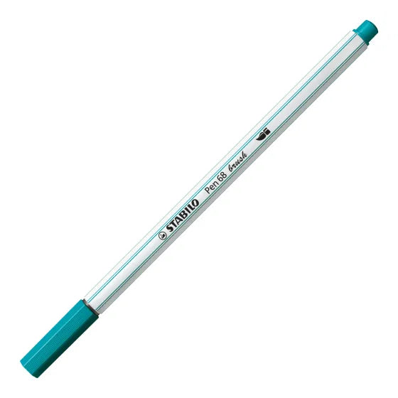 STABILO Pen 68 Brush – Premium Brushpen til Kreativ Tegning og Lettering