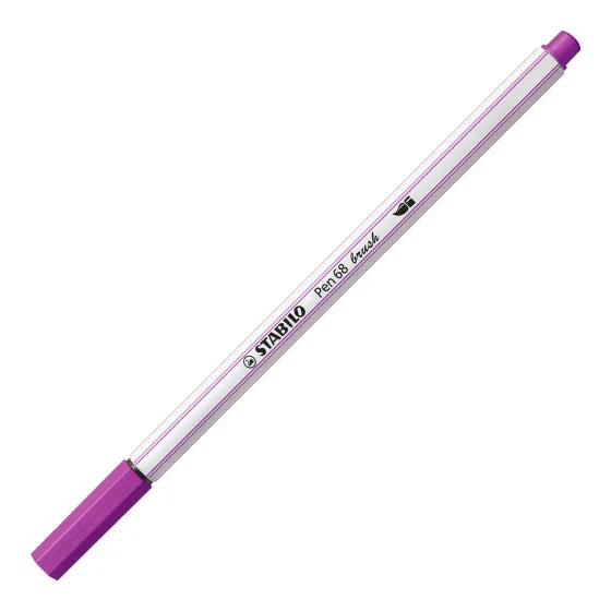 STABILO Pen 68 Brush – Premium Brushpen til Kreativ Tegning og Lettering