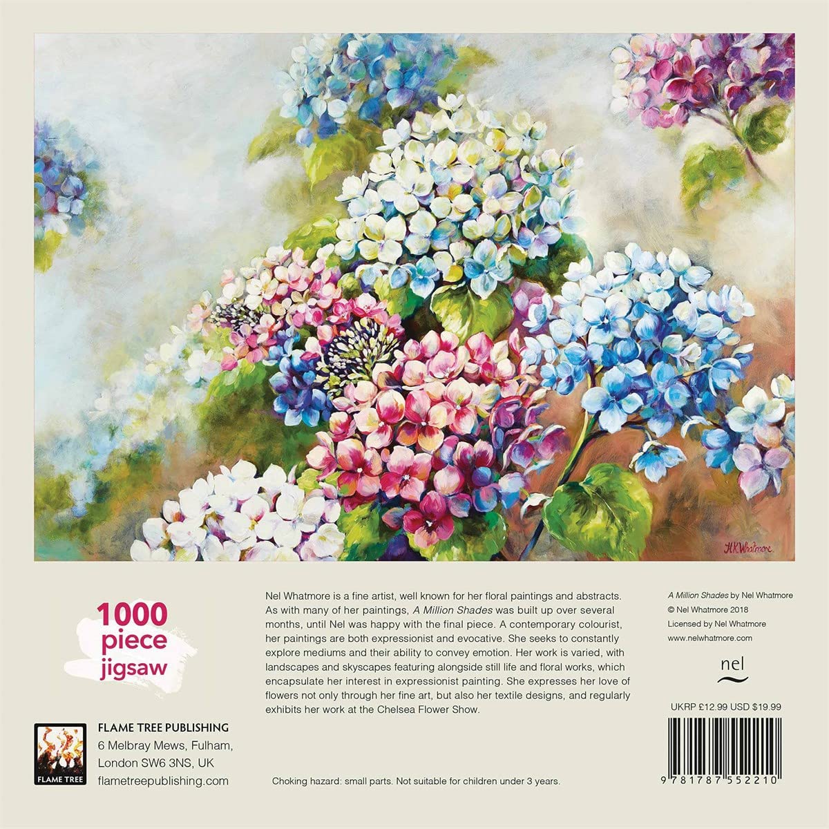 Jigsaw puslespil - Blomster