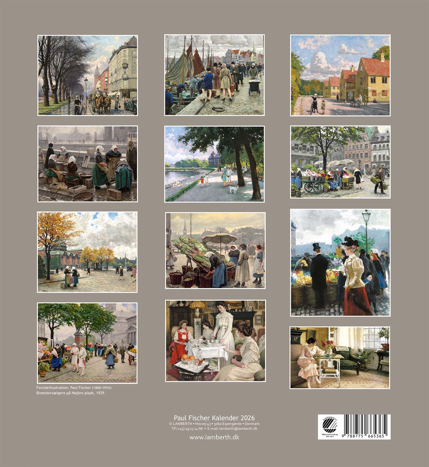 Paul Fischer kalender 2026