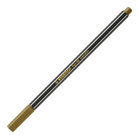 STABILO Pen 68 Metallic – Premium Tuscher med Metallic-Effekt