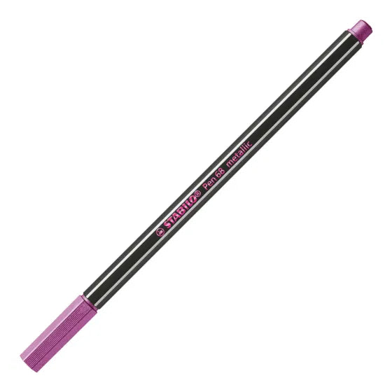 STABILO Pen 68 Metallic – Premium Tuscher med Metallic-Effekt