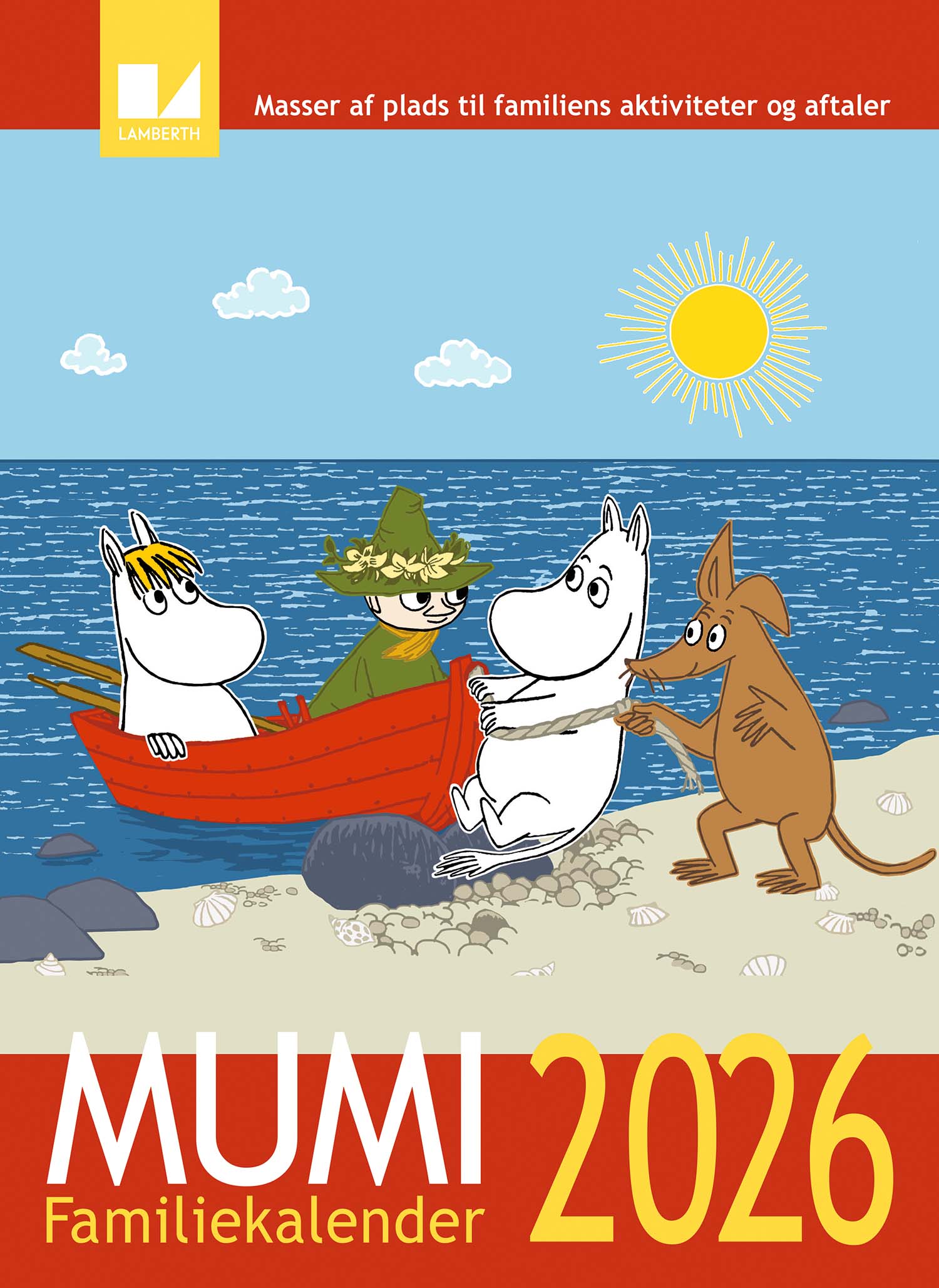 Mumi familiekalender 2026